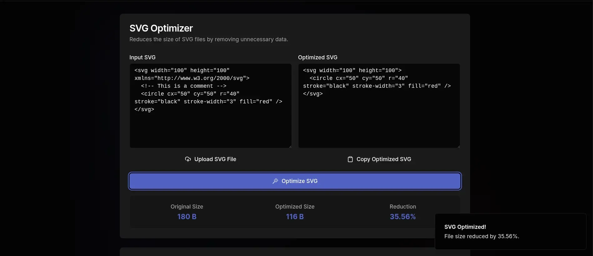 Online SVG Optimizer: Compress & Minify Files for Free