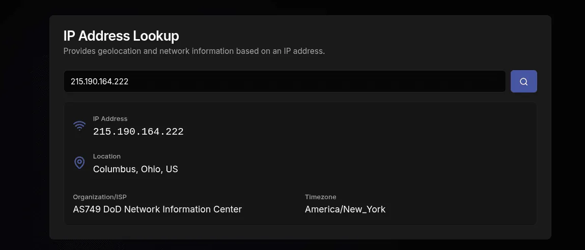 Free IP Address Lookup Tool Online - Find IP Location
