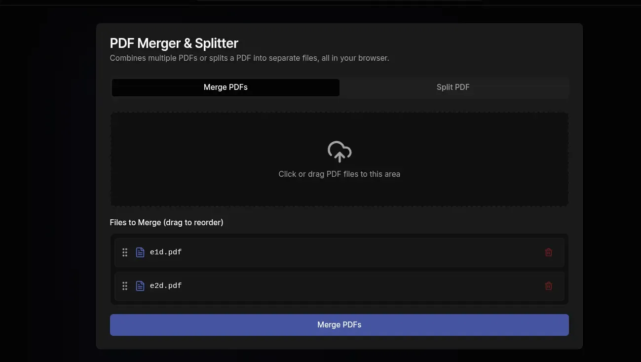 Online Tool to Merge PDF Free & Split Files Instantly