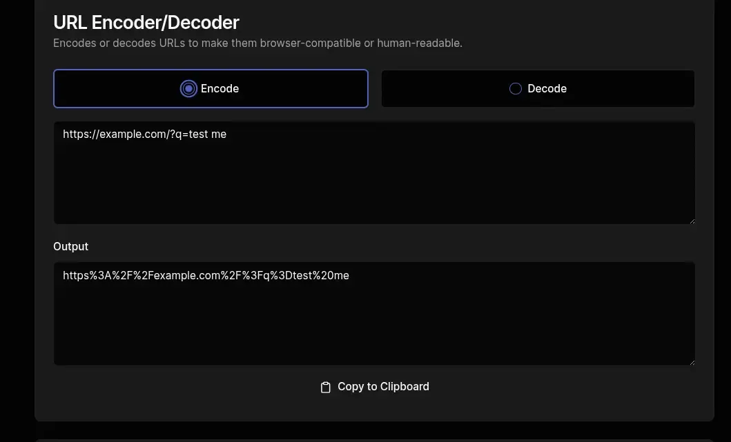 URL Encoder & Decoder Online - Free Tool to Encode/Decode URLs