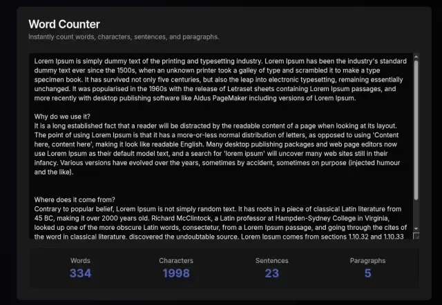Free Online Word Counter & Character Count Tool
