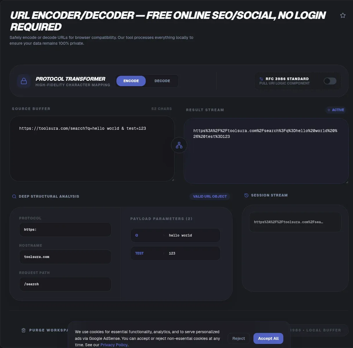URL Encoder/Decoder: Percent-Encoding Without Guesswork