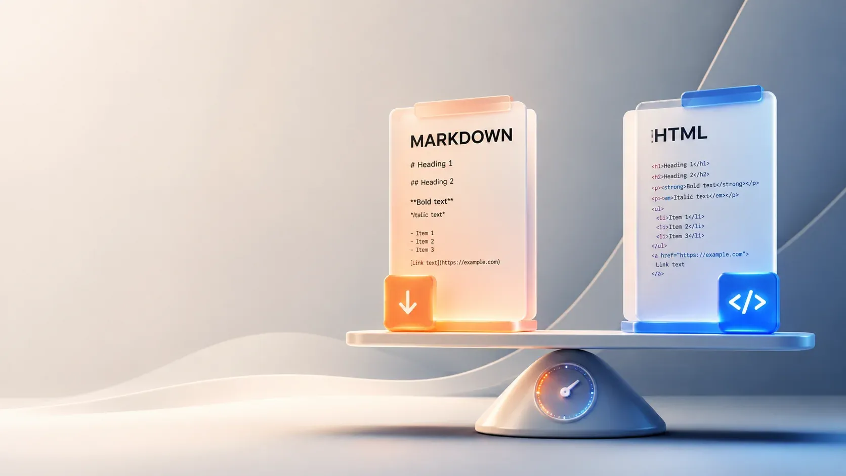 Markdown vs HTML: When to Use Each Format