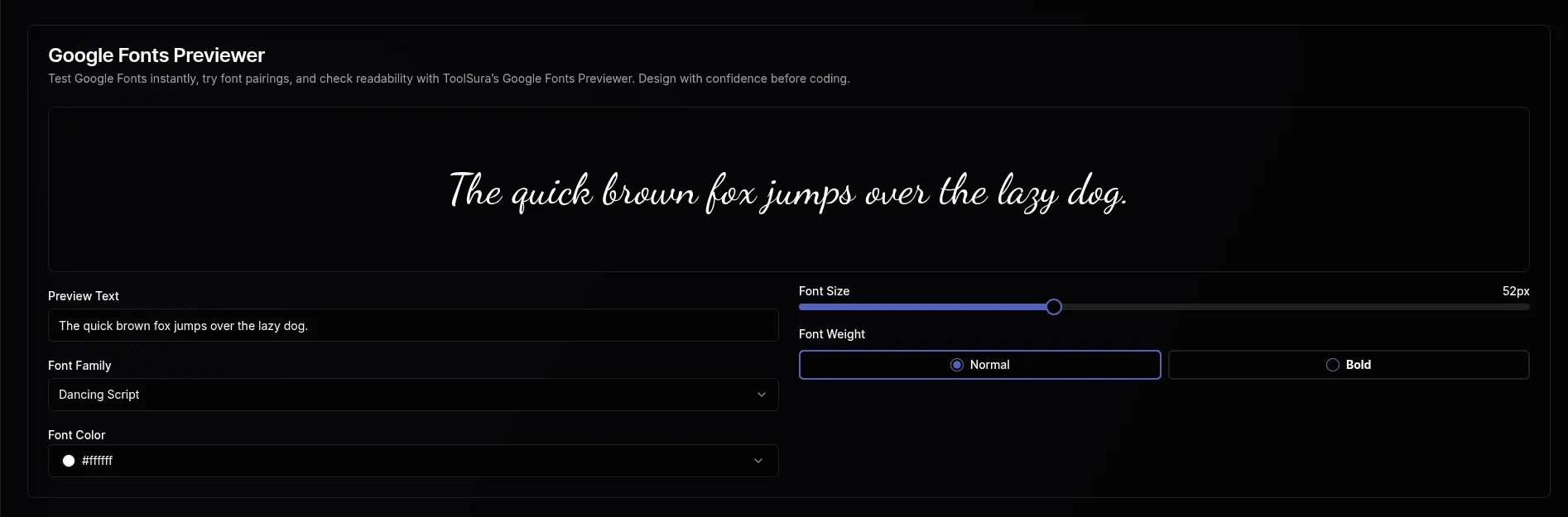 Free Google Fonts Previewer | Test Fonts with Custom Text Online