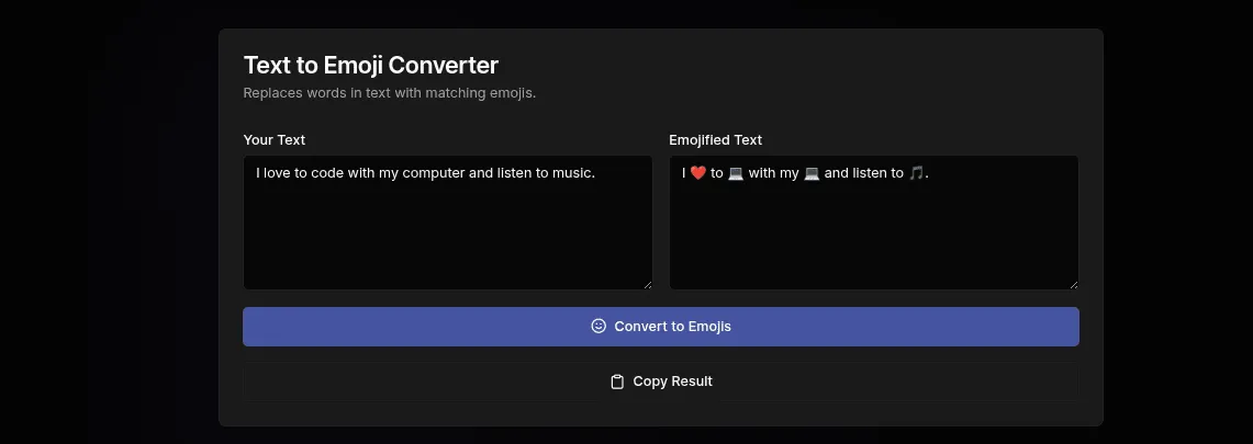 Free Online Text to Emoji Converter | Words to Emojis