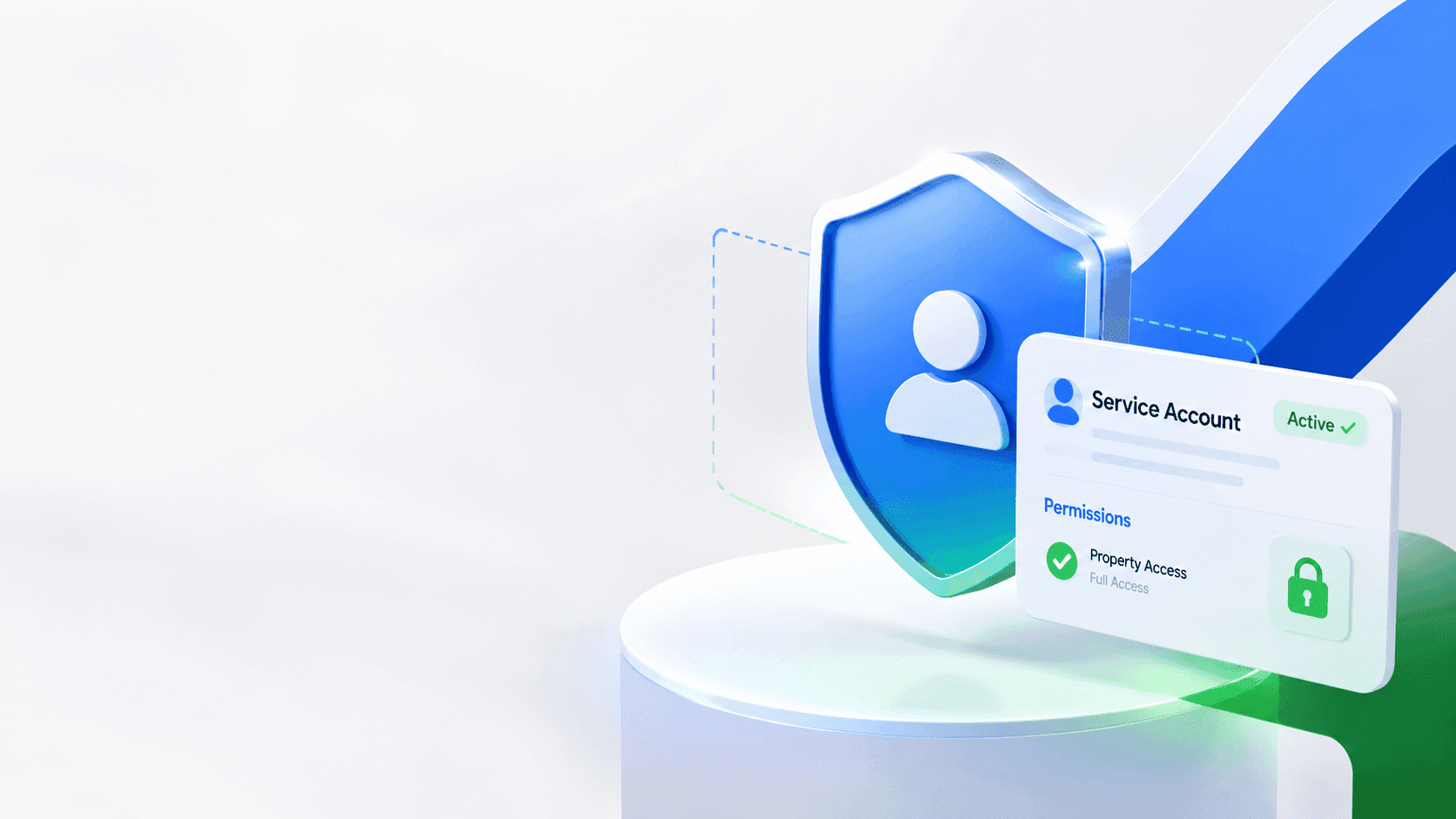 Step 2: Create a service account and grant it property access