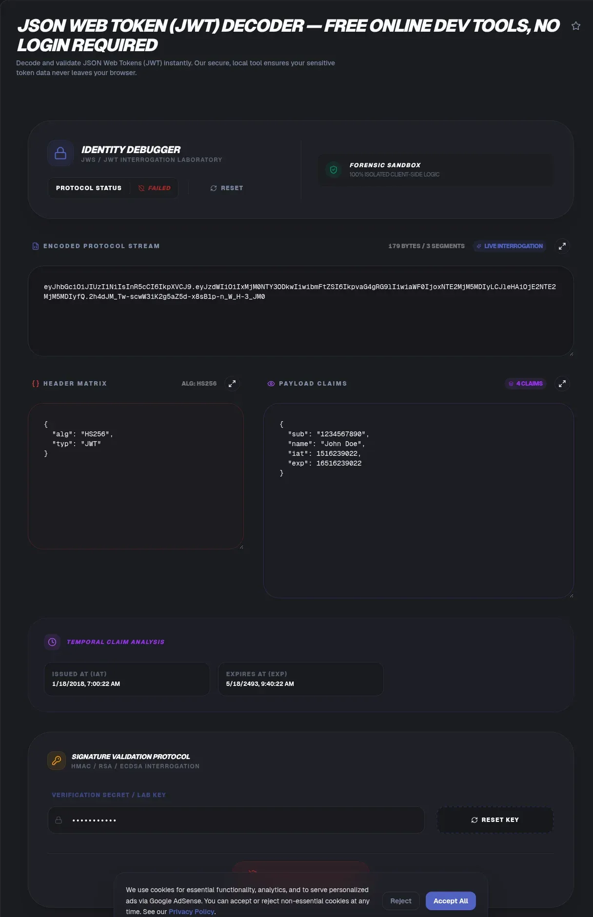JWT Decoder: Inspect Tokens Without Sending Them Away