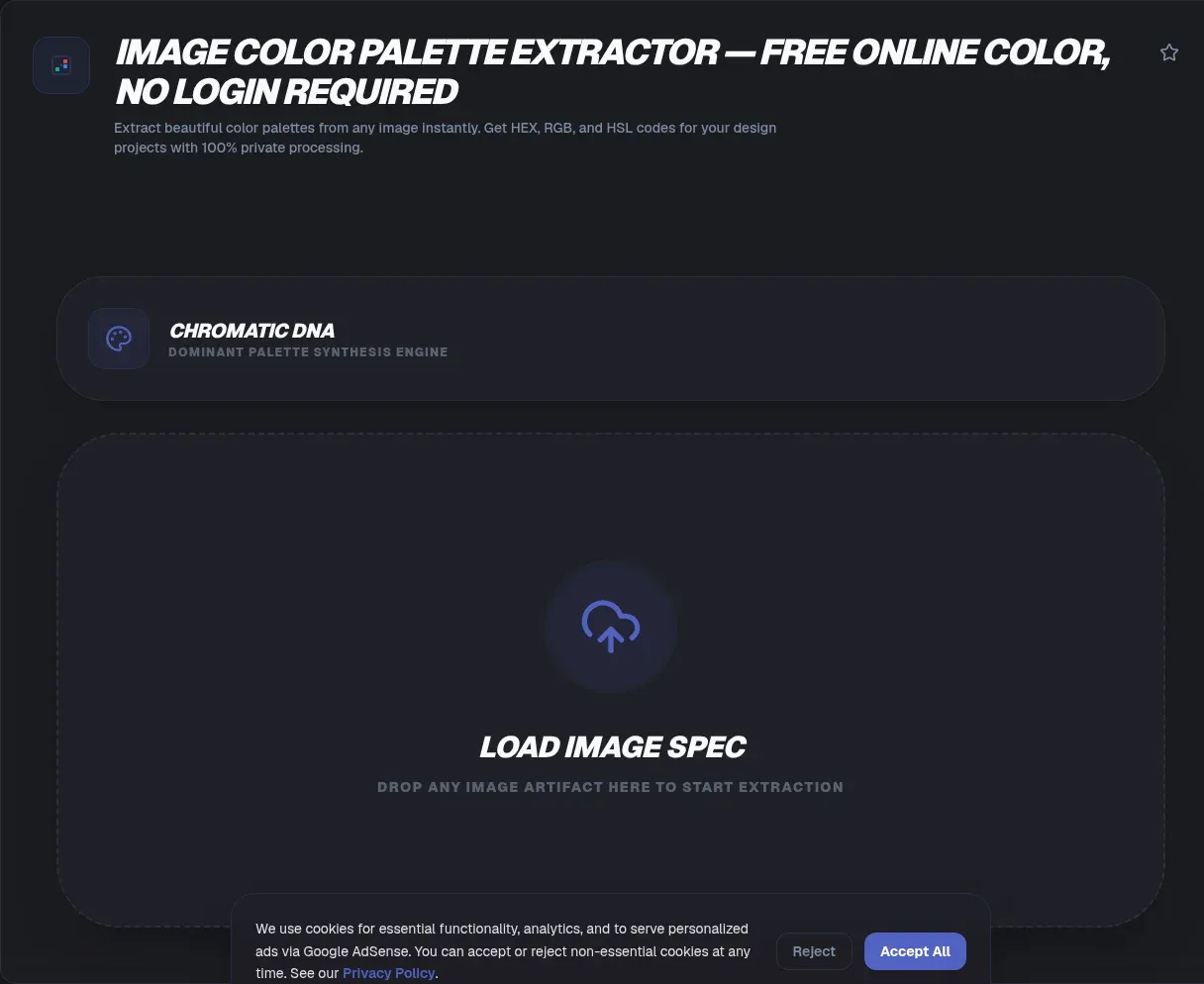 Image Color Palette Extractor: Extract Colors from Images