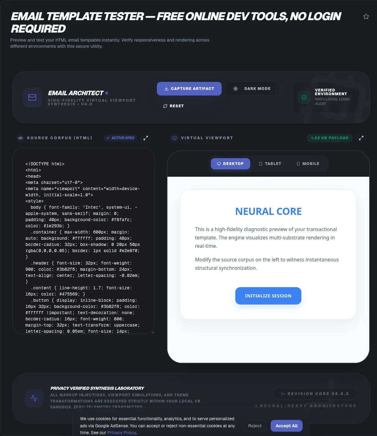 Email Template Tester: Preview HTML Email Without Sending