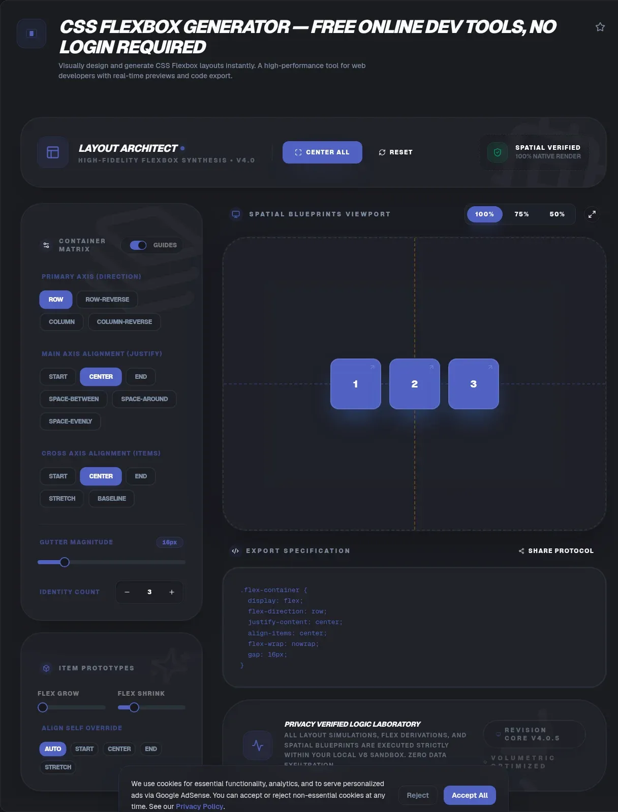 CSS Flexbox Generator: Build Flex Layouts Visually