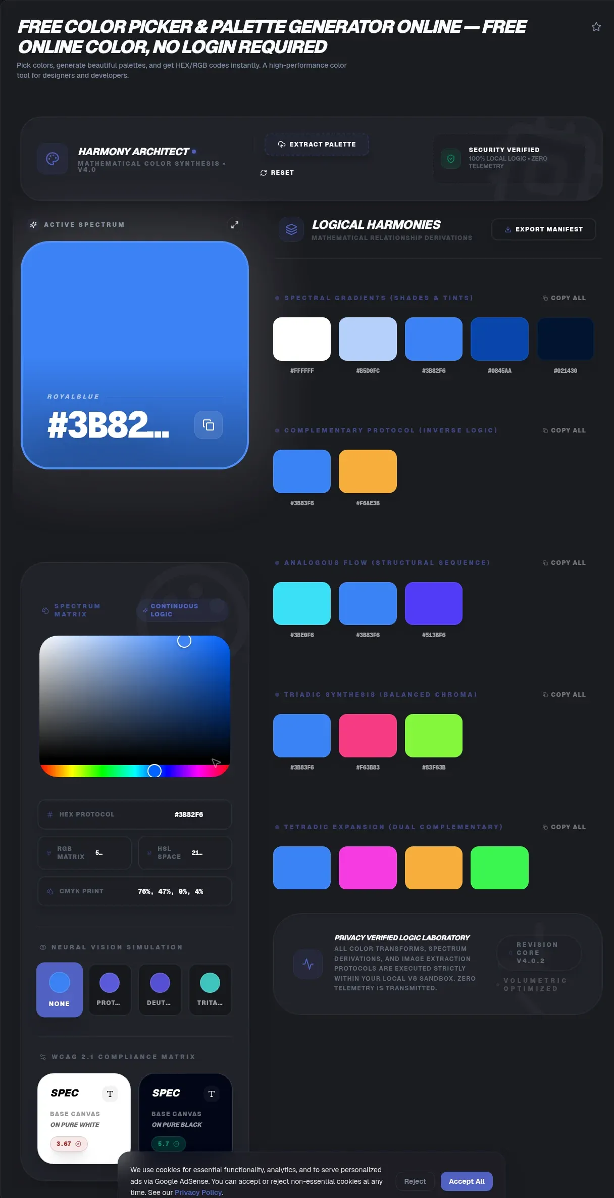 Color Picker & Palette Generator: HEX to OKLCH Guide