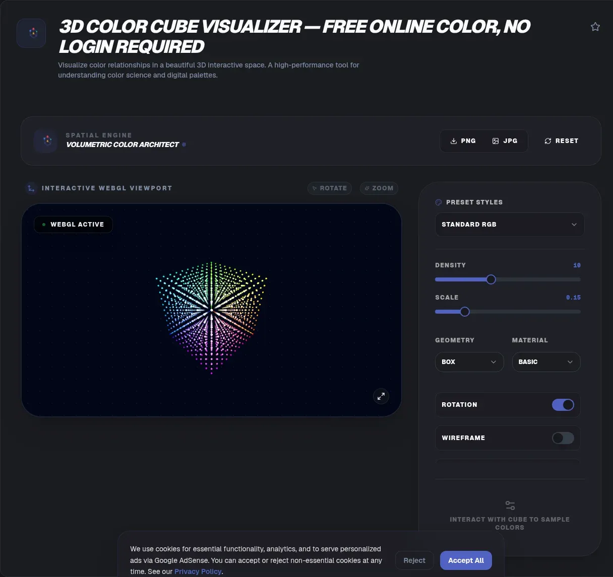3D Color Cube Visualizer: See the RGB Color Space in 3D